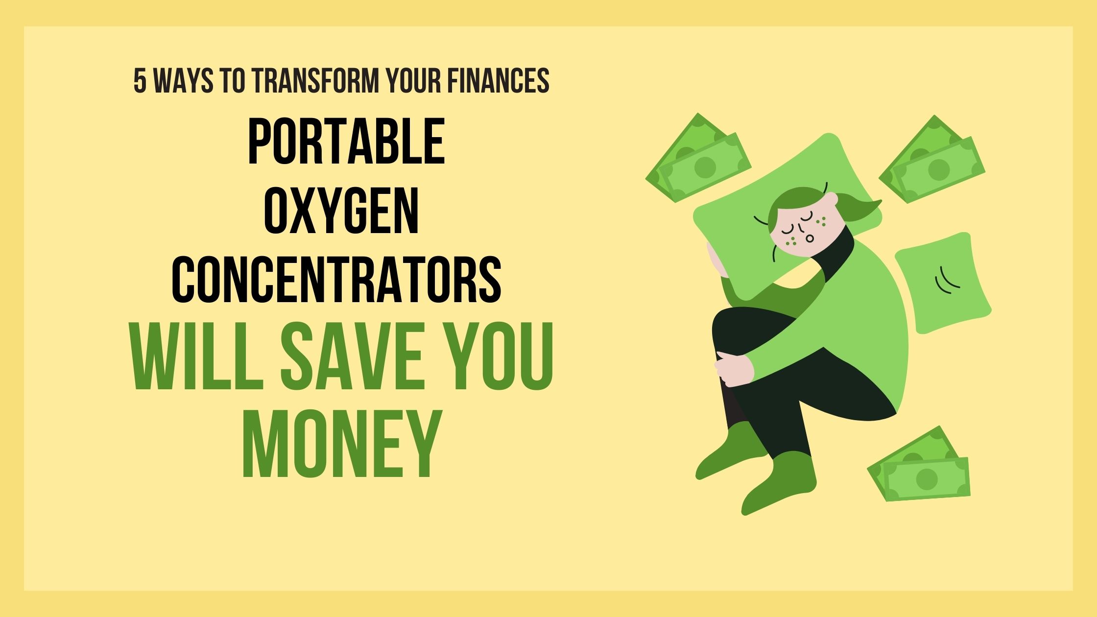 5 Ways Portable Oxygen Concentrators Will Save You Money